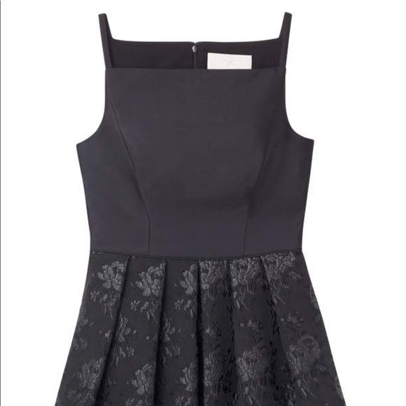 Gal Meets Glam Collection Kimberly Cocktail Dress Midnight Jacquard - Picture 3 of 6